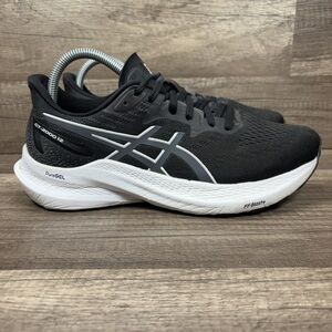 Asics GT-2000 12 Black Gray Womens US Size 8.5 EUR 40 Running Shoes